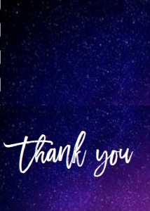 Birthday Galaxy Sweet 16 Thank You: Birthday Galaxy Sweet 16