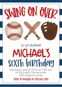 Birthday Baseball Trio: Birthday Baseball Trio