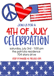 4th of July Peace Love USA: 4th of July Peace Love USA