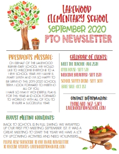 School Teacher PTO Newsletter 2 Tree: School Teacher PTO Newsletter 2 Tree