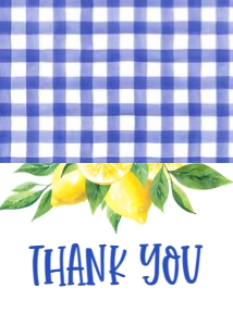 Baby Shower Lemons Blue Top Thank You: School Teacher Appreciation Week Lemon Weekly Itinerary
