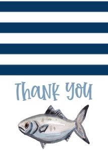 Birthday Fish Take the Bait Farm Thank You: Birthday Fish Take the Bait farm