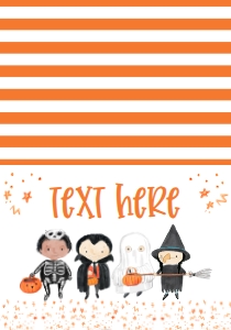 Halloween Birthday Bash Kids Food Tent: Halloween Birthday Bash Kids