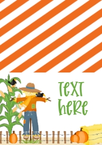 Fall Birthday Corn Maze Scarecrow Pumpkins Hay Blue Food Tent: Fall Birthday Corn Maze Scarecrow Pumpkins Hay Blue