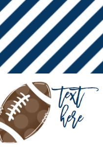 Baby Shower Football Invite Oh Boy Food Tent: Baby Shower Football Invite Oh Boy