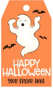 Halloween Ghost Tag: Halloween Ghost Tag