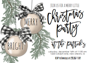 Christmas Party Buffalo Plaid Christmas Party: Christmas Party Buffalo Plaid Christmas Party