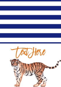 Birthday Tailgate Tiger AU Food Tent: Birthday Tailgate Tiger AU