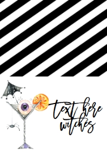 Halloween Boos or Booze Food Tent: Halloween Eat Drink & Be Scary Invite