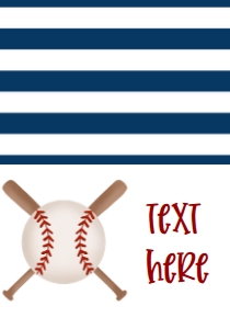 Birthday Baseball Bat X Food Tent: Baby Shower Baseball Bat X