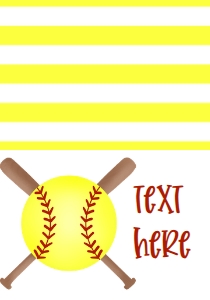 Birthday Softball Bat X Food Tent: Birthday Softball Bat End of Season