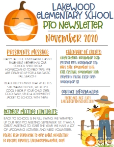 School Teacher PTO Newsletter 4 Fall Mask: School Teacher PTO Newsletter 4 Fall Mask