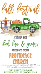 Green Truck Pumpkin Fall Festival Text Invite: Green Truck Pumpkin Fall Festival