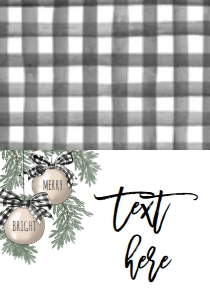 Christmas Party Buffalo Plaid Ornament Exchange Food Tent: Christmas Party Buffalo Plaid Ornament Exchange Invite