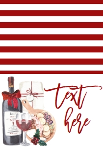 Christmas Party Wine Cheese Jingle Mingle Food Tent: Christmas Party Wine Cheese Jingle Mingle