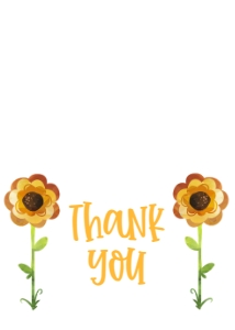 School Teacher Appreciation Week Sunflower Thank You: School Teacher Appreciation Week Sunflower