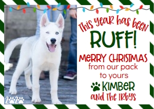 Christmas Card Ruff Year: Christmas Card Ruff Year