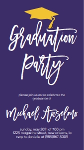 Graduation Cap Editable Background Text Invite: Graduation Cap Editable Background 592848442
