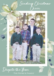Christmas Card Christmas Cheer Despite The Year: Christmas Card Christmas Cheer Despite The Year