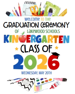 Graduation Kindergarten Supplies Welcome Sign 8x10 2026: Graduation Kindergarten Supplies