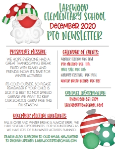 School Teacher PTO Newsletter 5 Christmas Mask Santa: School Teacher PTO Newsletter 5 Christmas Mask Santa