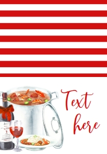 Christmas Eve Gumbo Food Tent: Christmas Eve Gumbo Invite