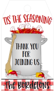 Crawfish Boil Pot Tis the Seasoning SPD Favor Tag: Crawfish Boil Pot Tis the Seasoning SPD