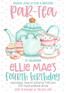 Birthday Par-Tea Cups 1: Birthday Par-Tea Cups 1