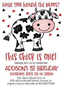 Birthday Cow Moos: Birthday Cow Moos