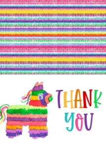 Birthday Party Fiesta Nacho Average Thank You: Birthday Party Fiesta Nacho Average
