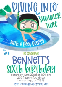 Birthday Dive in Party Boy: Birthday Dive in Party Boy