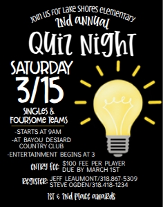 Quiz Bowl Poster: Quiz Bowl