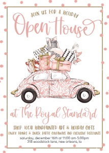 Christmas Open House Pink Car Gifts: Christmas Open House Pink Car Gifts