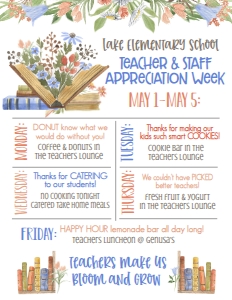 School Teacher Appreciation Week Books: School Teacher Appreciation Week Books
