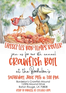 Crawfish Boil Pirogue Annual Laissez: Crawfish Boil Pirogue Annual Laissez