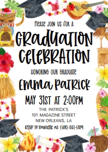 Graduation Luau: Graduation Luau