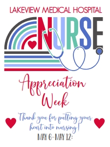 Nurse Appreciation Week Rainbow Sign 18x24: Nurse Appreciation Week Rainbow 7 day
