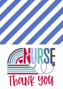 Nurse Appreciation Week Rainbow Thank You: Nurse Appreciation Week Rainbow 7 day