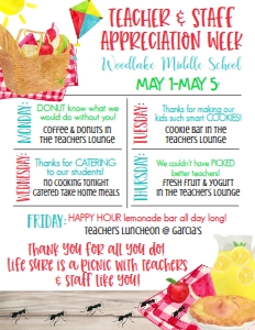 School Teacher Appreciation Week Picnic: School Teacher Appreciation Week Picnic