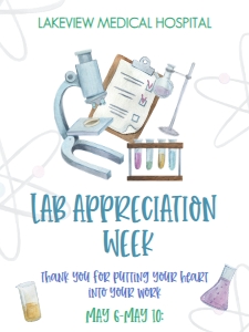 Lab Week 7 Day Sign 18x24: Lab Week 7 Day Itinerary