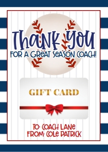 Gift Card Holder Baseball V2: Gift Card Holder Baseball V2