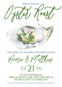 Oyster Roast Engagement Party: Oyster Roast Engagement Party