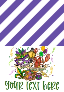 Mardi Gras Sub Celebration Food Tent: Mardi Gras Sub Celebration
