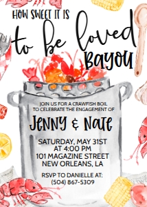 Crawfish How Sweet Engagement: Crawfish How Sweet Engagement