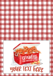 Birthday Crawfish Boil Ice Chest Food Tent: Birthday Crawfish Boil Ice Chest