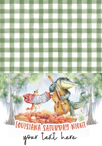 Crawfish Boil Pirogue Birthday Louisiana Saturday Night Food Tent: Crawfish Boil Pirogue Birthday Louisiana Saturday Night
