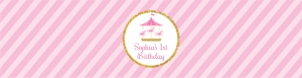 Carousel Water Labels (CL1016PP) design preview