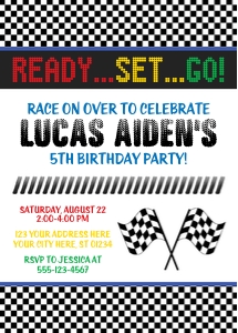 Racing Invitation (RC1008RN): Racing Invitation (RC1008RN)