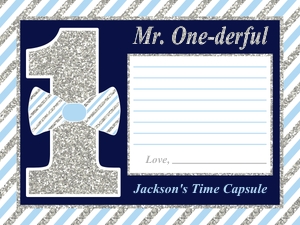Mr. ONEderful Time Capsule Cards (MR1015N) design preview