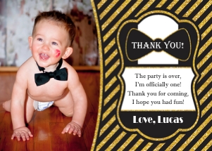 Mr. ONEderful Thank You Card (MR1014TW): Mr. ONEderful Thank You Card (MR1014TW)